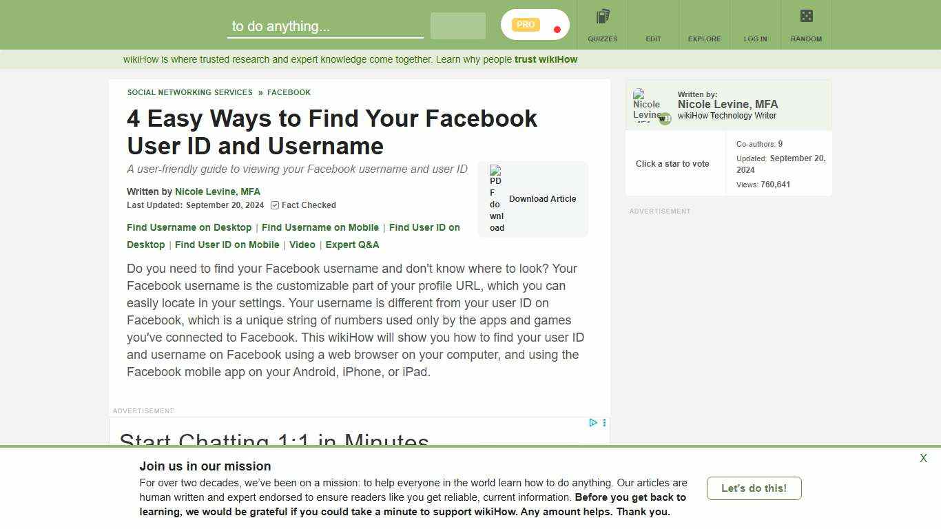How to Find Your Username & User ID on Facebook: 4 Ways
